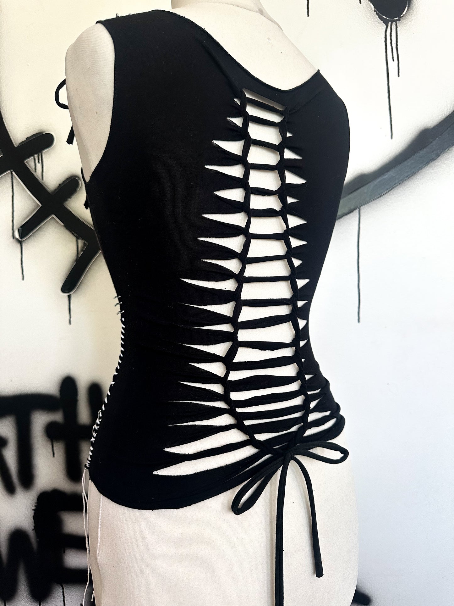 ‘Zip Code’ tank top